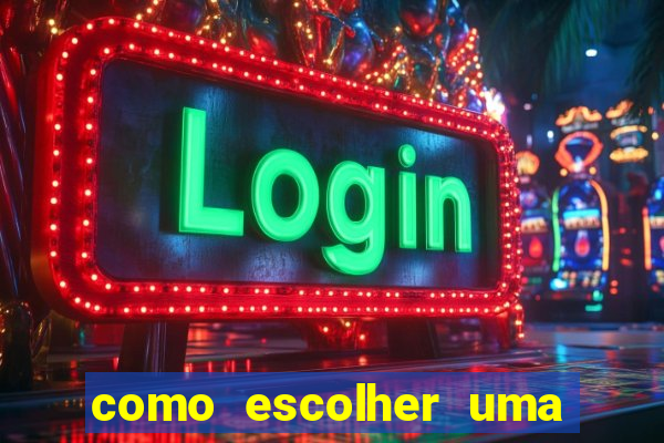 como escolher uma boa cartela de bingo