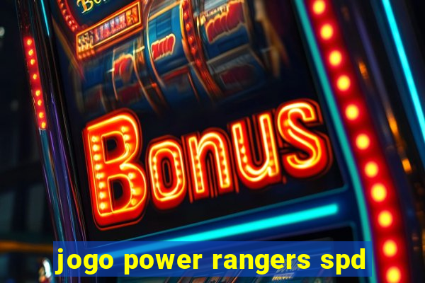 jogo power rangers spd