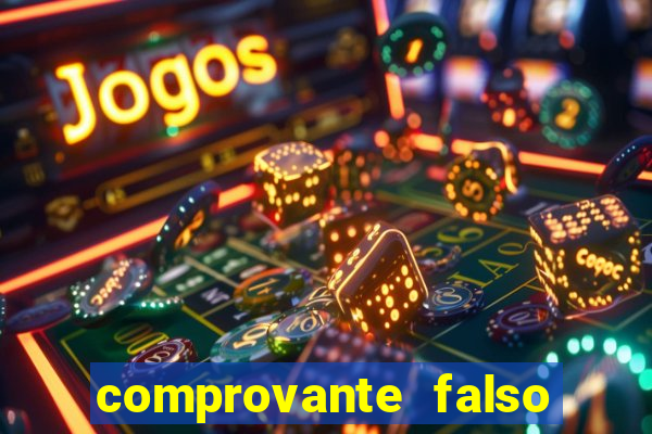 comprovante falso de 50 reais