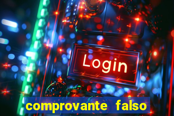 comprovante falso de 50 reais