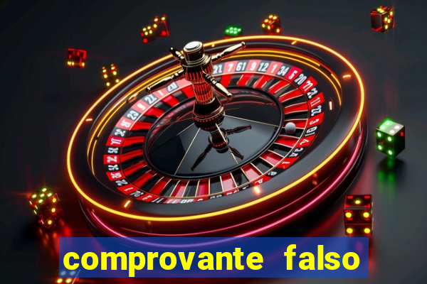 comprovante falso de 50 reais