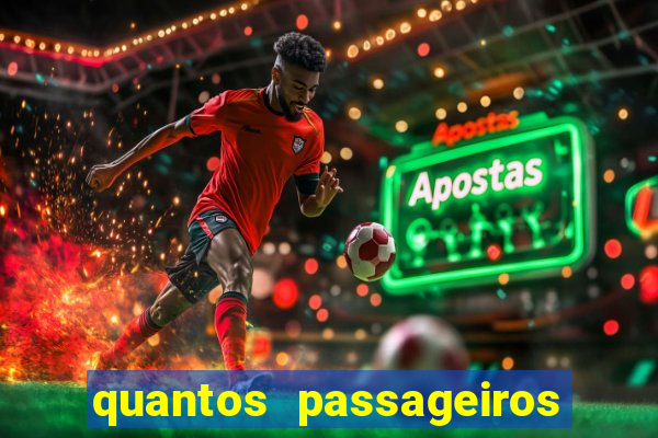 quantos passageiros cabem em um navio de cruzeiro