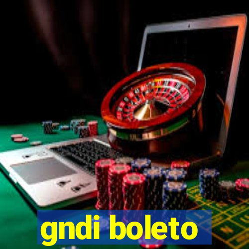 gndi boleto