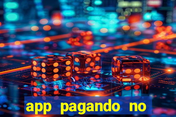 app pagando no cadastro via pix