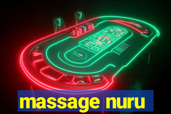massage nuru