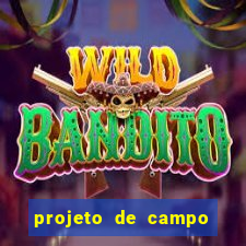 projeto de campo de futebol em cad