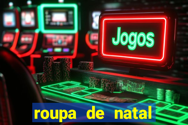 roupa de natal shih tzu