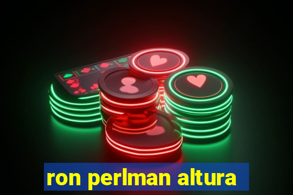 ron perlman altura