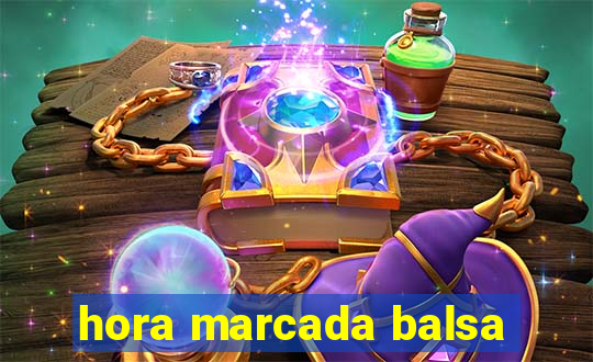 hora marcada balsa