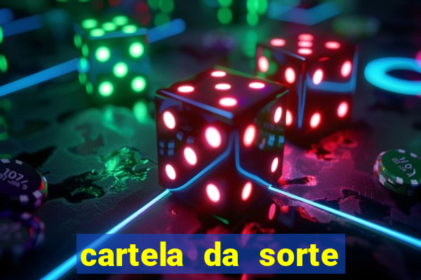 cartela da sorte time de futebol que mais saem