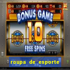 roupa de esporte fino feminino