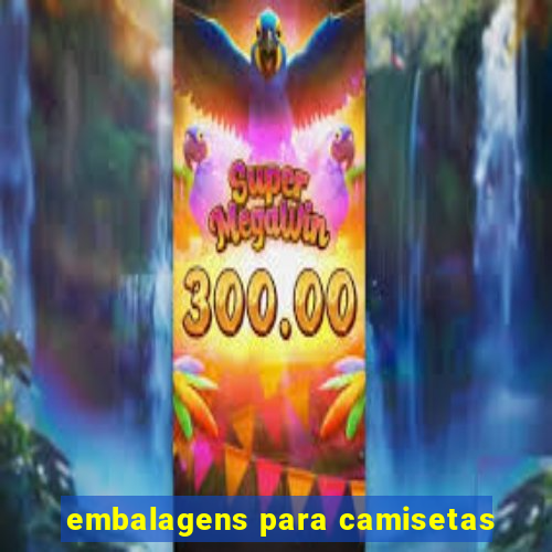 embalagens para camisetas