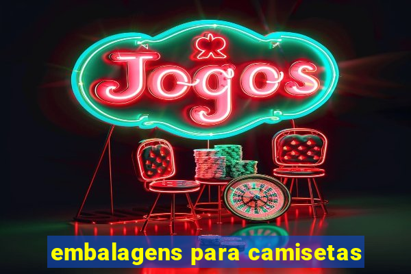 embalagens para camisetas