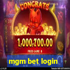 mgm bet login