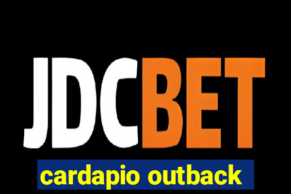cardapio outback