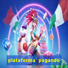 plataforma pagando bonus no cadastro