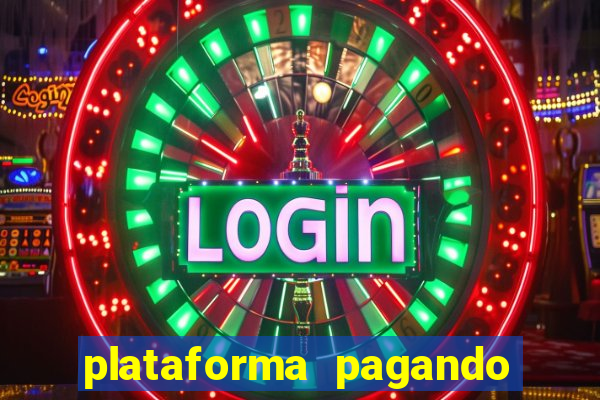 plataforma pagando bonus no cadastro