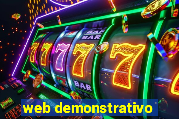web demonstrativo