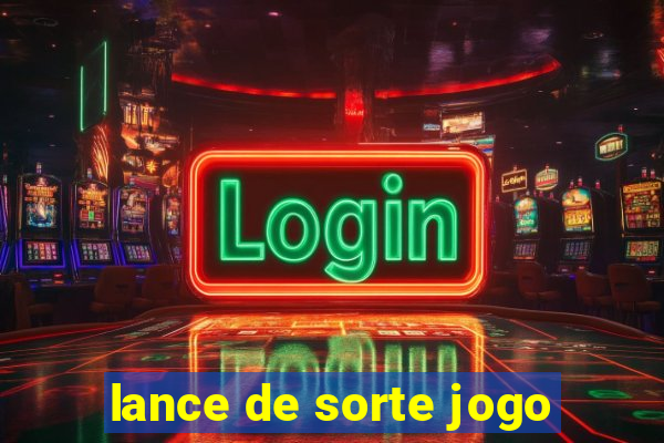 lance de sorte jogo