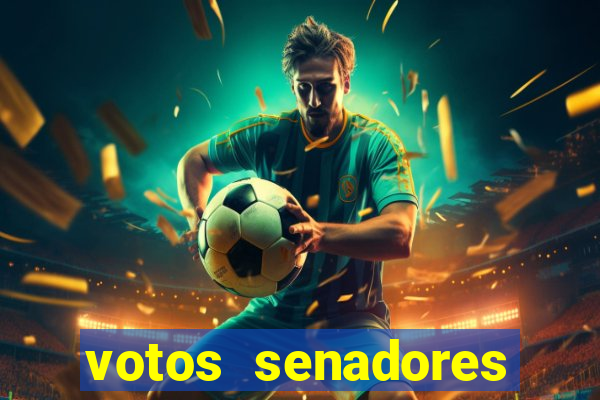 votos senadores impeachment moraes