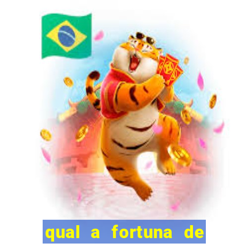 qual a fortuna de narcisa tamborindeguy