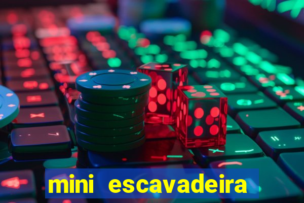 mini escavadeira aluguel rj