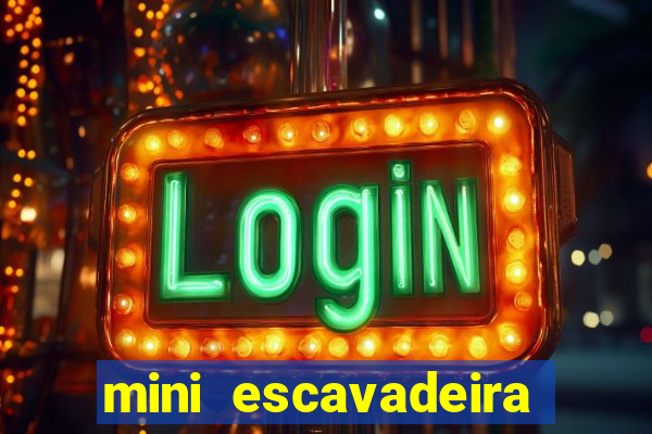 mini escavadeira aluguel rj
