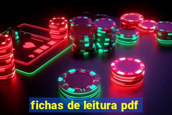 fichas de leitura pdf