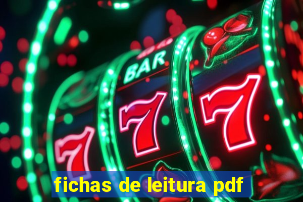 fichas de leitura pdf