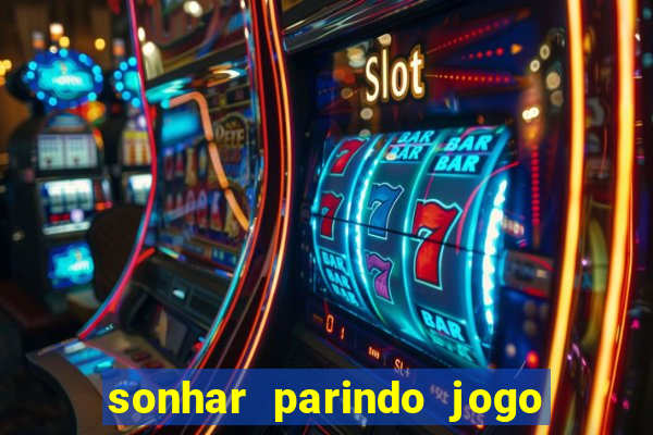 sonhar parindo jogo do bicho