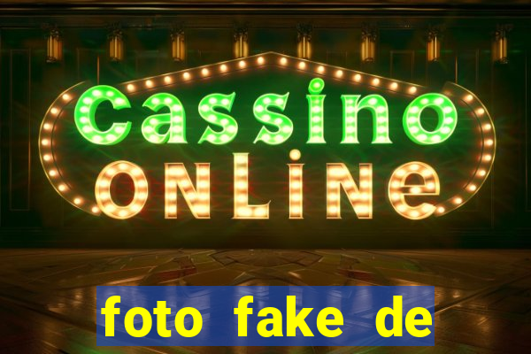 foto fake de menina cacheada