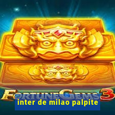inter de milao palpite