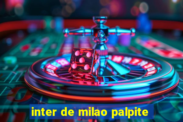 inter de milao palpite