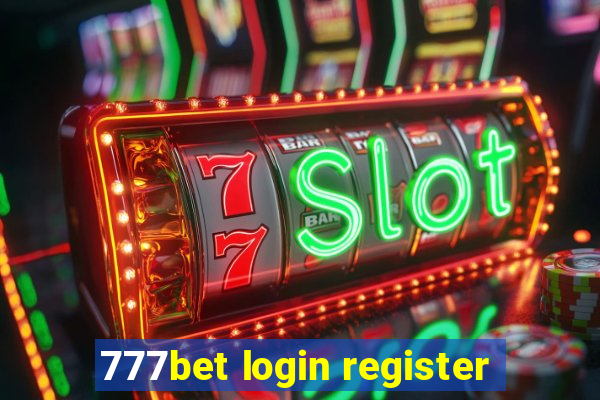 777bet login register