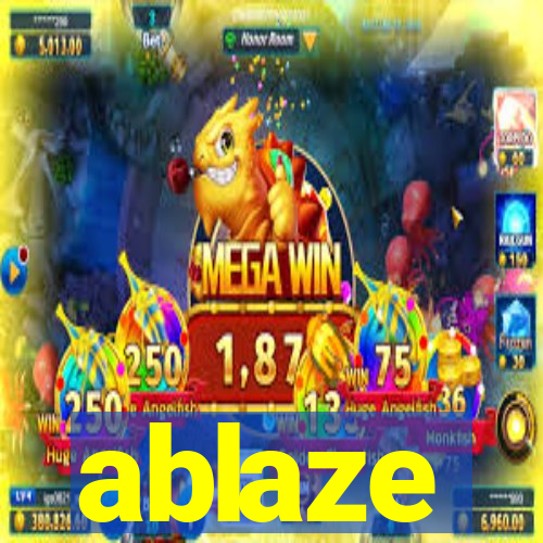 ablaze