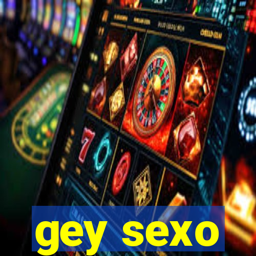 gey sexo