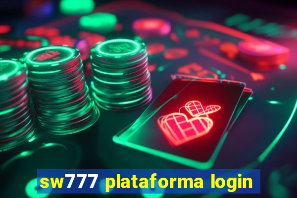 sw777 plataforma login