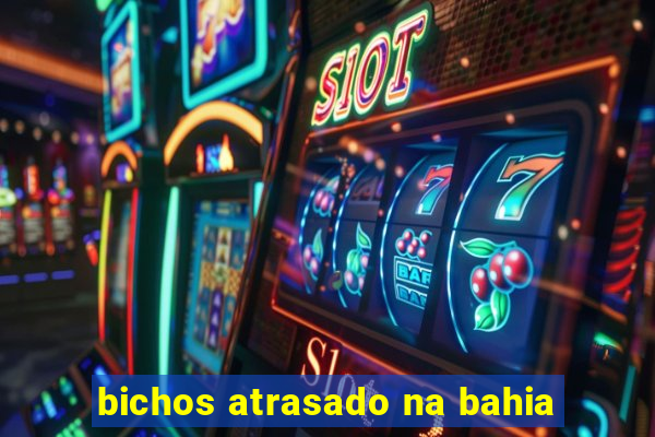 bichos atrasado na bahia