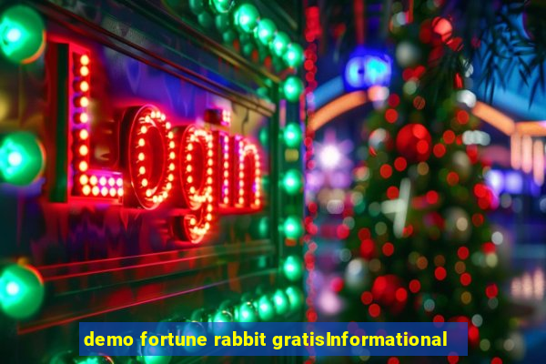 demo fortune rabbit gratisInformational