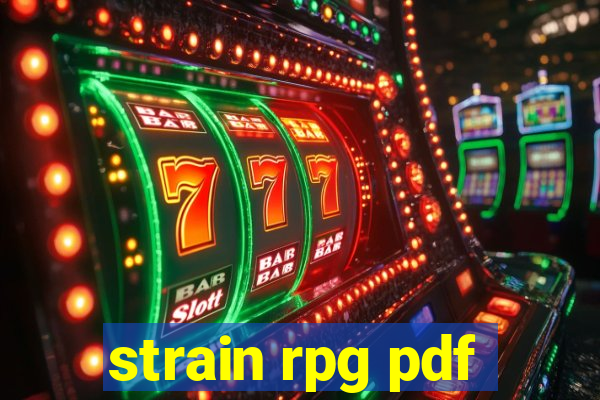 strain rpg pdf