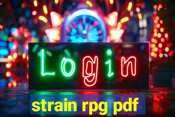 strain rpg pdf