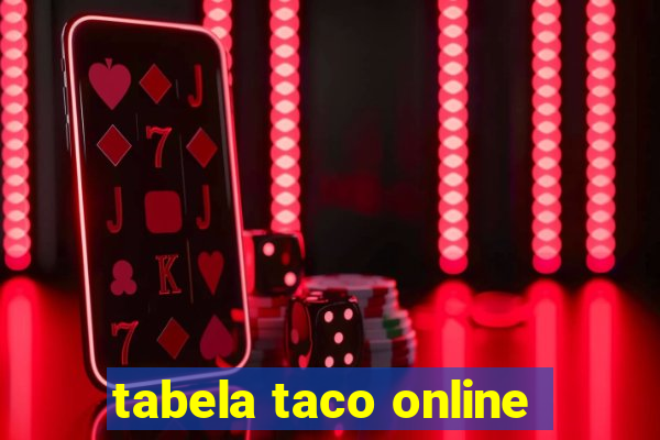 tabela taco online