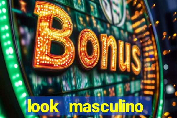 look masculino blazer cinza