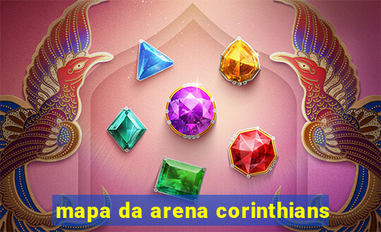 mapa da arena corinthians