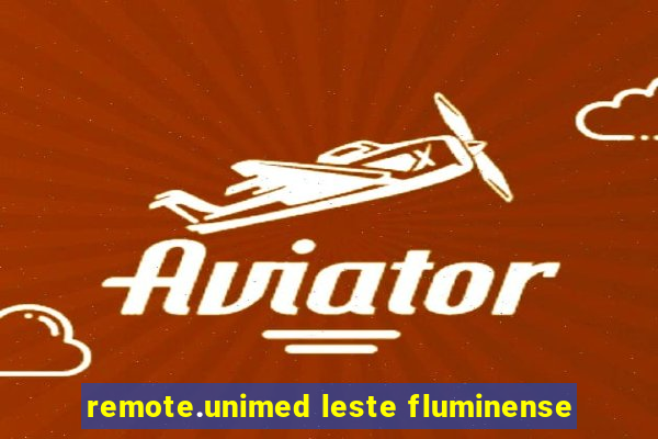 remote.unimed leste fluminense