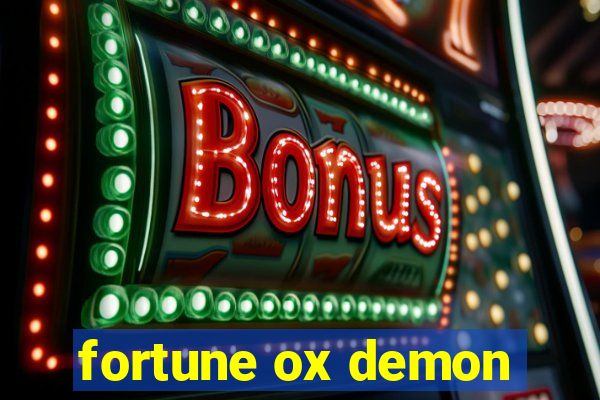 fortune ox demon