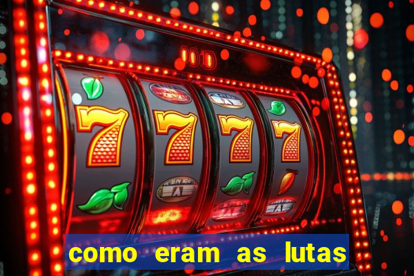 como eram as lutas entre os gladiadores