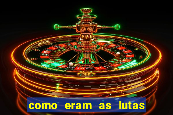 como eram as lutas entre os gladiadores