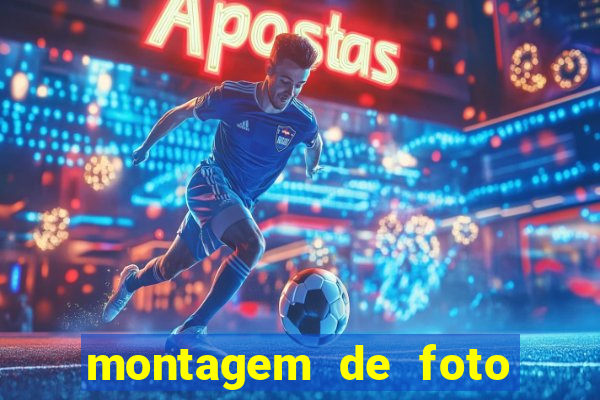 montagem de foto com simbolo do flamengo