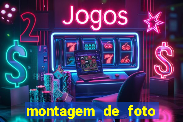 montagem de foto com simbolo do flamengo